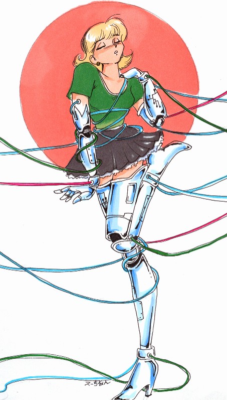 Robot Maid Transformation by Suechan.
